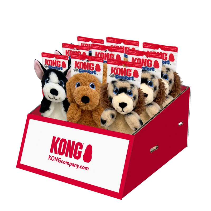 KONG Comfort Pups Toonbankdisplay