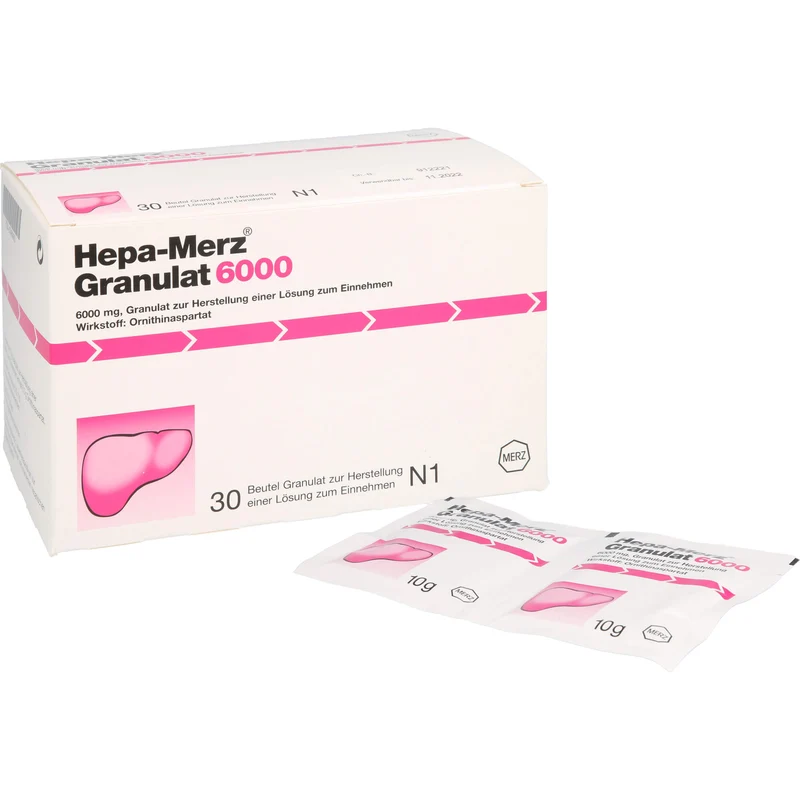 Hepa-Merz Granulat 6000 Lebertherapeutikum, 30 St. Beutel
