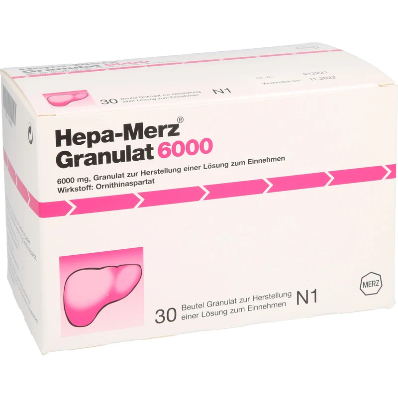 Hepa-Merz Granulat 6000 Lebertherapeutikum, 30 St. Beutel
