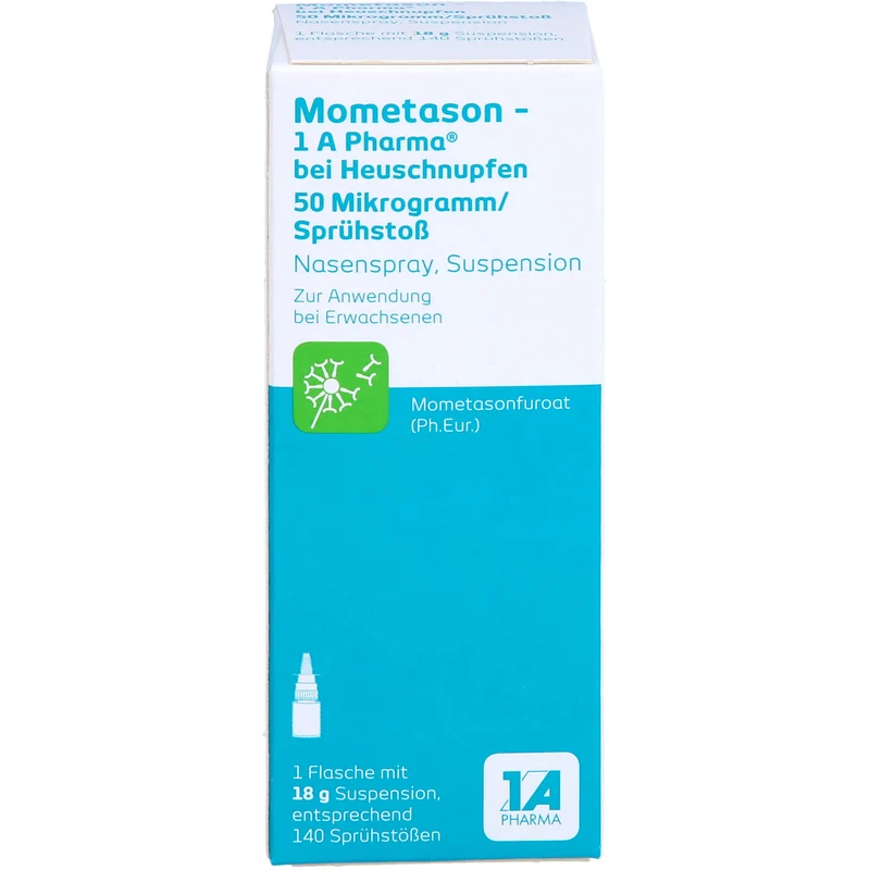 Mometason - 1 A Pharma bei Heuschnupfen Nasenspray, 18 g Lösung