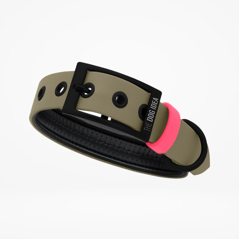 Biothane Hundehalsband | beige