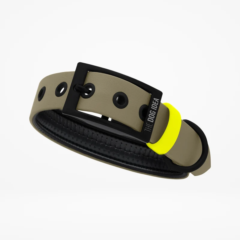 Biothane Hundehalsband | beige