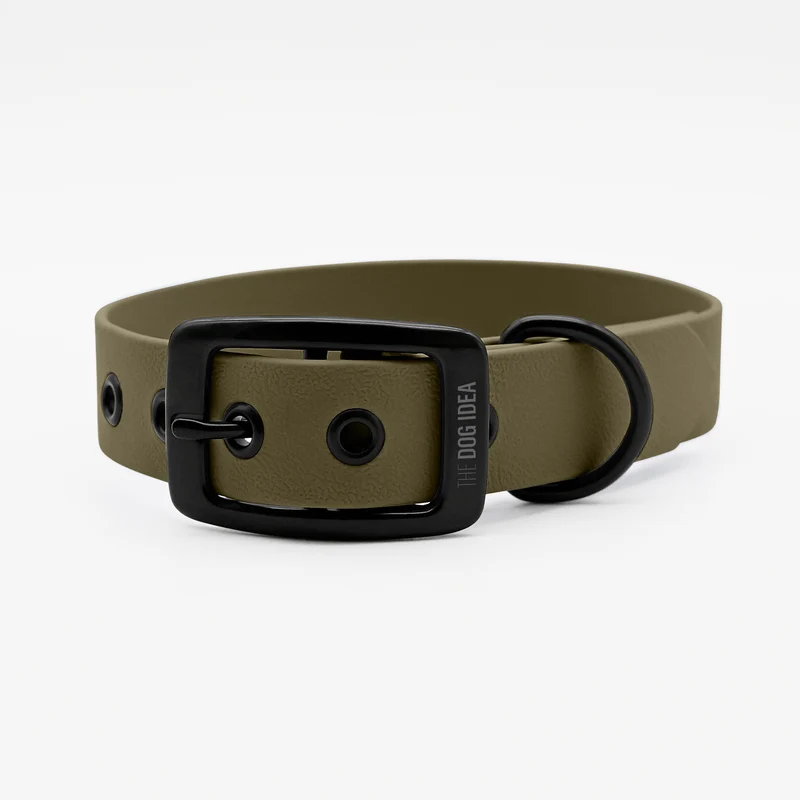 Biothane Hundehalsband | khaki