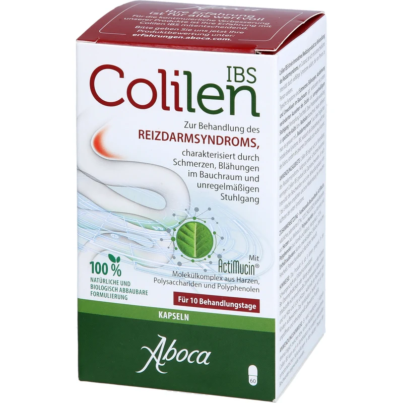 Aboca Colilen IBS Kapseln zur Behandlung des Reizdarmsyndroms, 60 St. Kapseln
