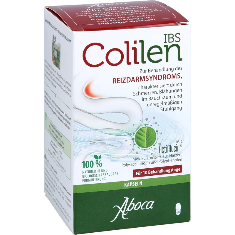 Aboca Colilen IBS Kapseln zur Behandlung des Reizdarmsyndroms, 60 St. Kapseln