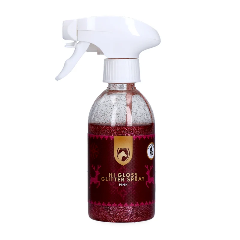 Excellent Horse Christmas Hi Gloss Glitter Spray