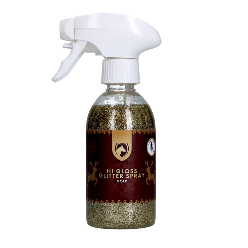Excellent Horse Christmas Hi Gloss Glitter Spray