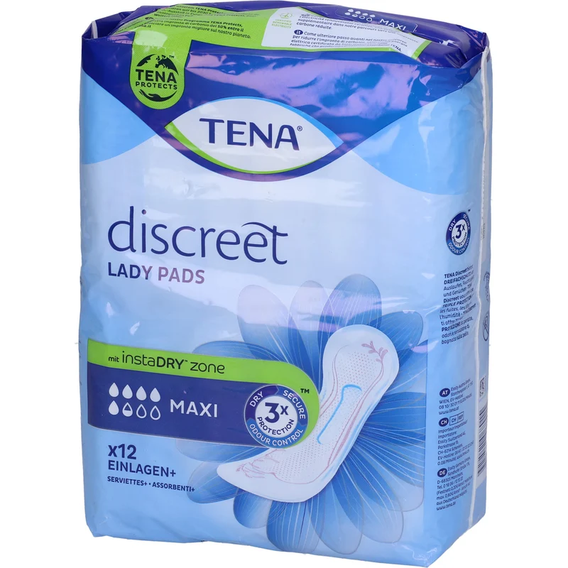 TENA Lady Discreet Maxi Inkontinenz Einlagen, 144 St. Einlagen