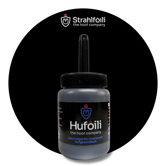 Hufoili mit Pinsel black edition 250ml