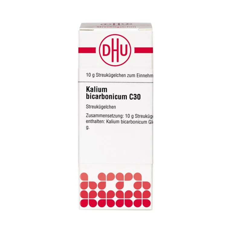 DHU Kalium bicarbonicum C30 Globuli, 10 g Globuli