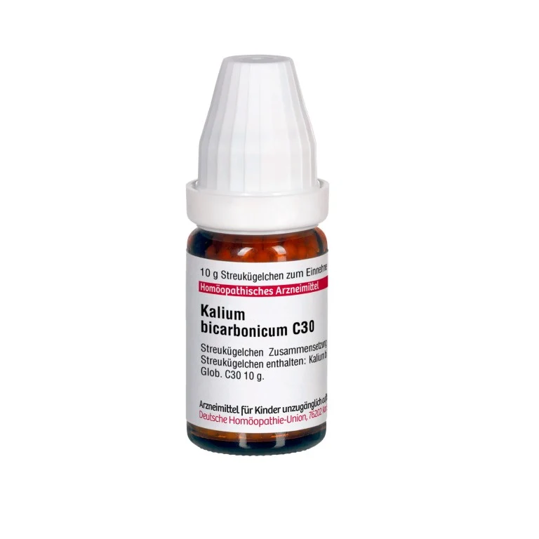 DHU Kalium bicarbonicum C30 Globuli, 10 g Globuli