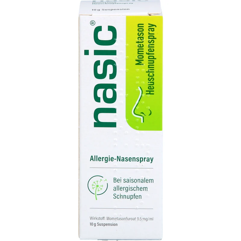 Nasic Mometason Heuschnupfenspray 50 Mikrogramm/Sprühstoß, 10 g Spray