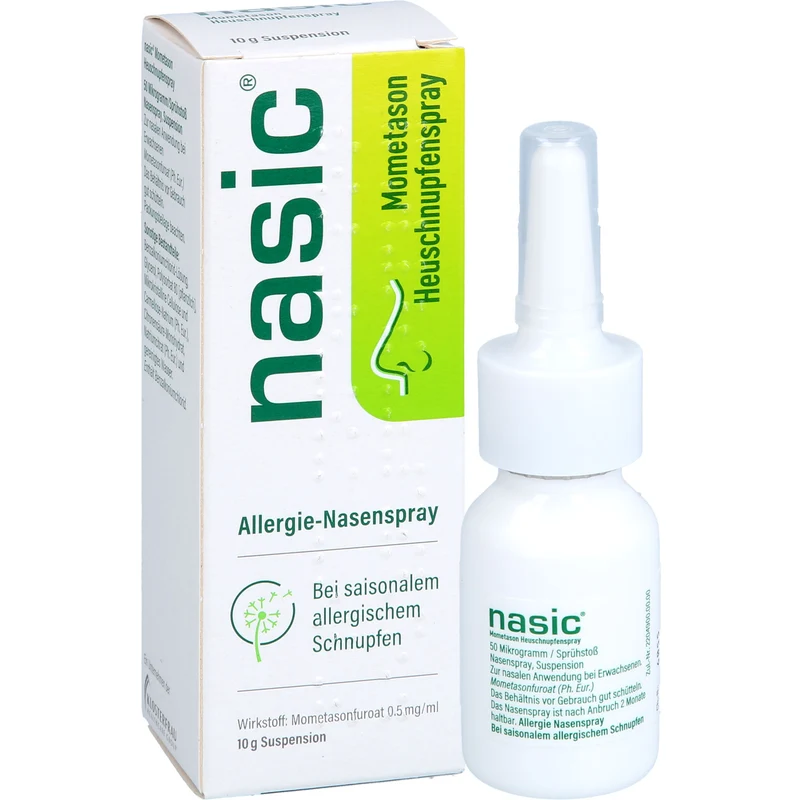 Nasic Mometason Heuschnupfenspray 50 Mikrogramm/Sprühstoß, 10 g Spray