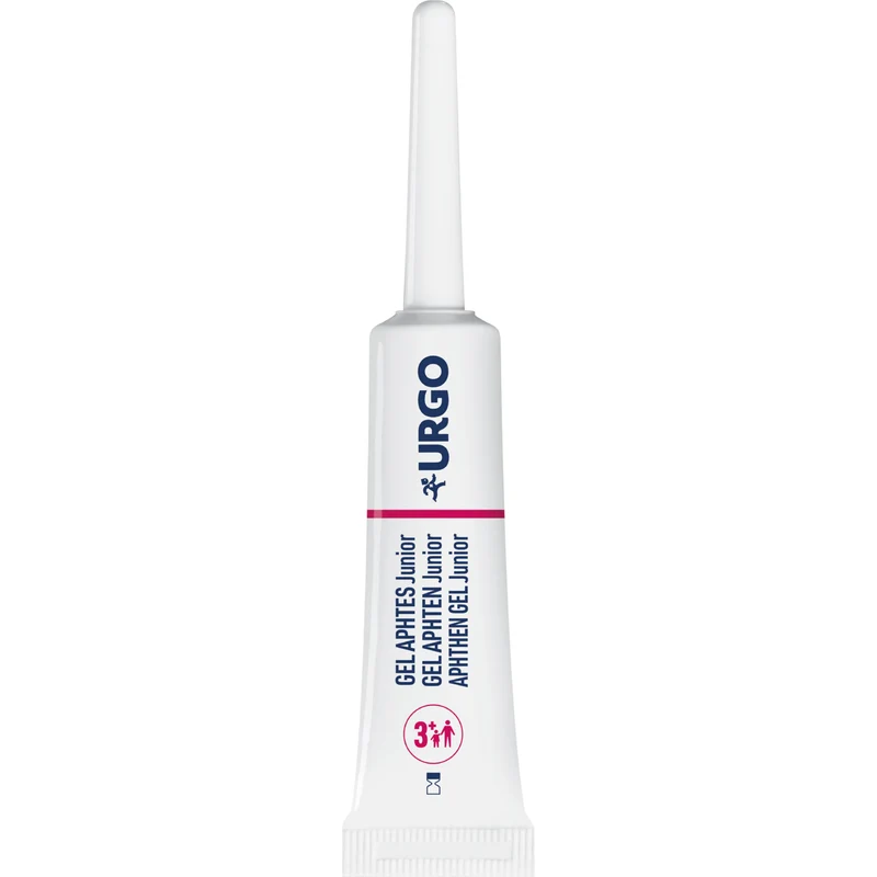 URGO Aphthen Junior Gel zur Behandlung von Wunden im Mund, 8 ml Gel