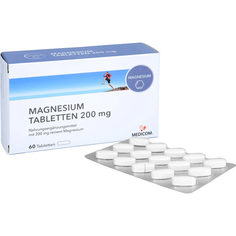 Magnesium Tabletten 200 mg, 60 St TAB