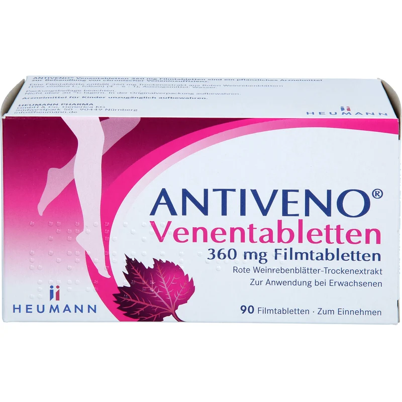 ANTIVENO Venentabletten 360 mg Filmtabletten, 90 St. Tabletten