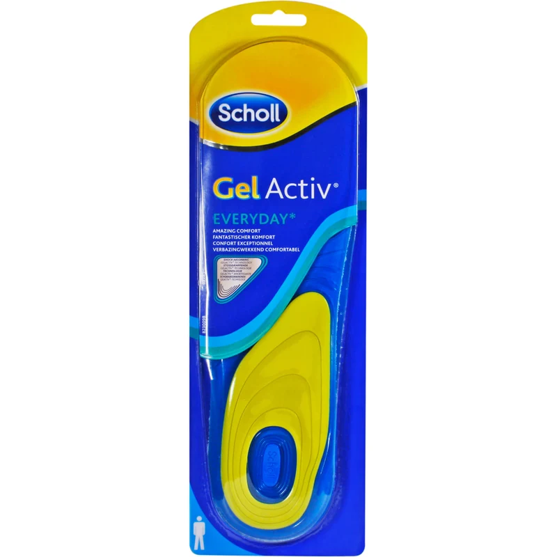 Scholl GelActiv Einlegesohle Everyday Men, 2 St. Einlagen
