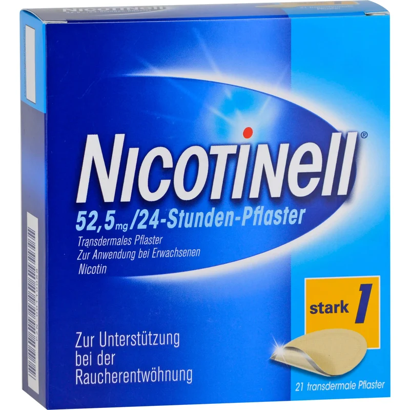Nicotinell 21 mg/24-Stunden-Pflaster Eurim, 21 St. Pflaster