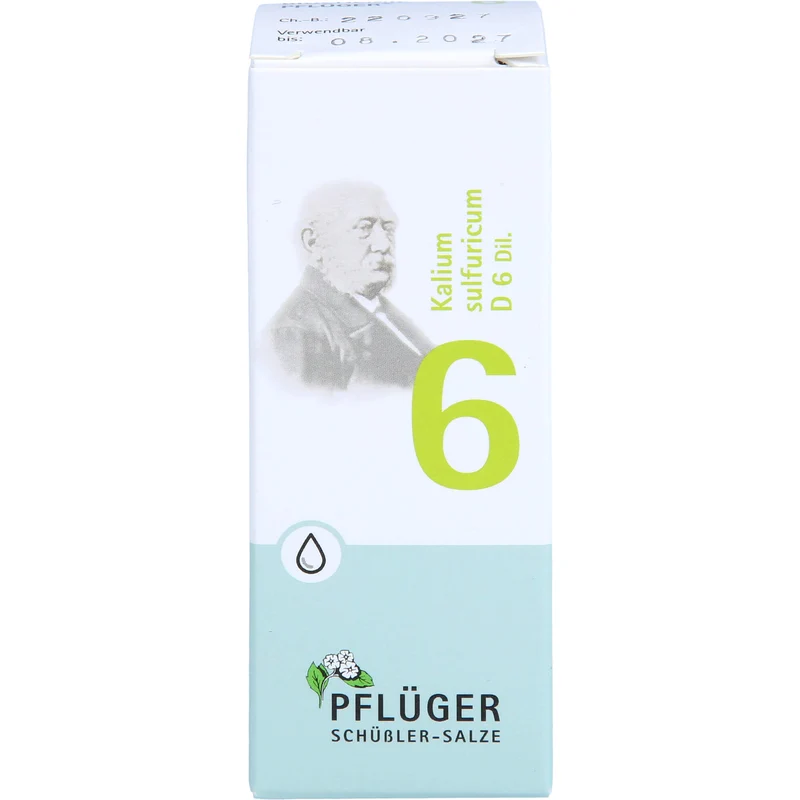 Biochemie Nr.6 Kalium sulfuricum D6 Pflüger Dil., 30 ml TRO