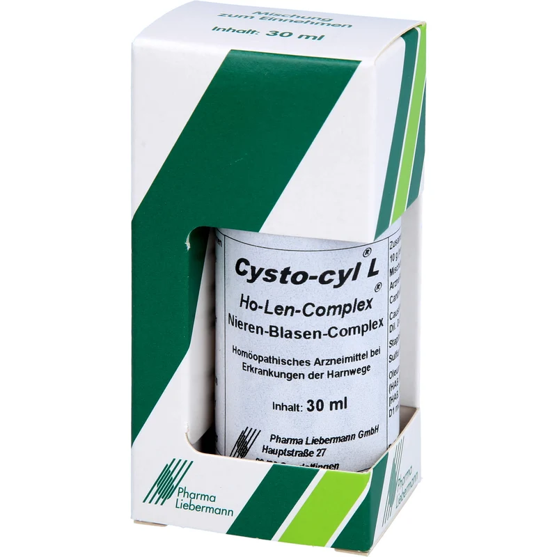 Cysto Cyl Ho-Len Complex Nieren-Blasen-Complex bei akuten Entzündungen der ableitenden Harnwege, 30 ml Lösung