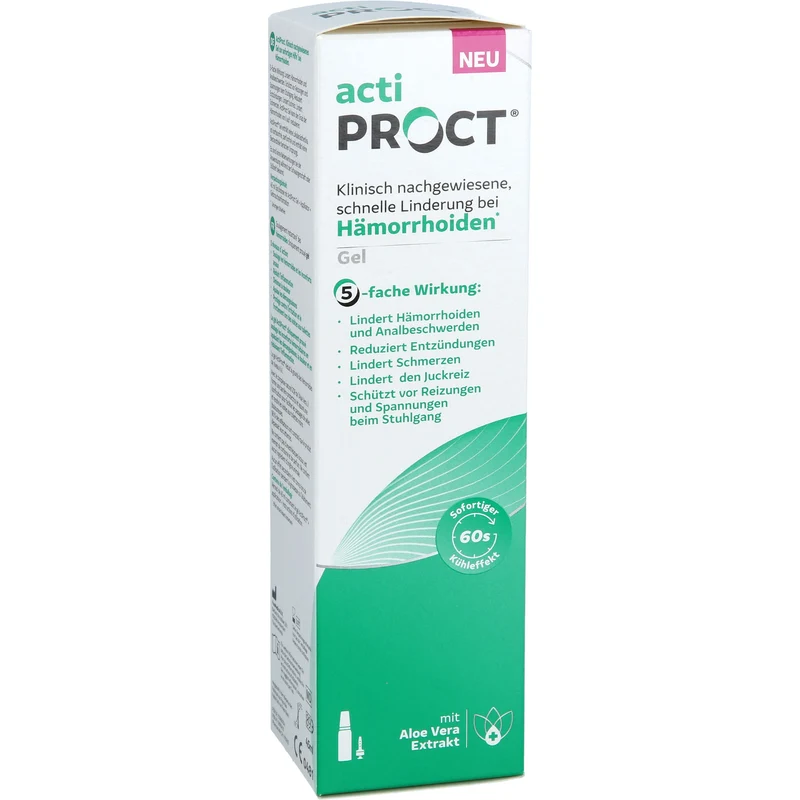 ActiProct Gel kühlend zur Behandlung von Hämorrhoiden, 45 ml Gel