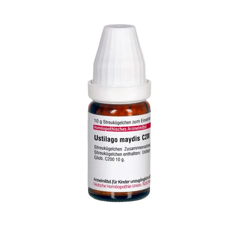 DHU Ustilago maydis C200 Globuli, 10 g Globuli