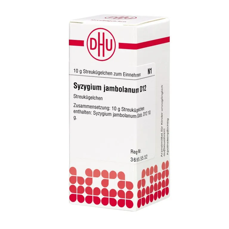 DHU Syzygium jambolanum D12 Globuli, 10 g Globuli