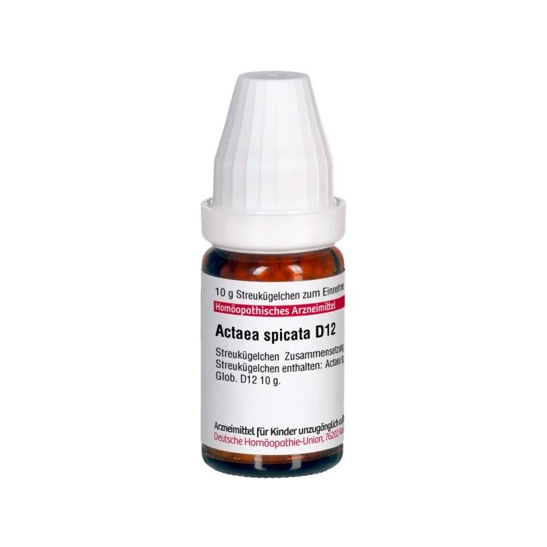 DHU Actaea spicata D12 Globuli, 10 g Globuli