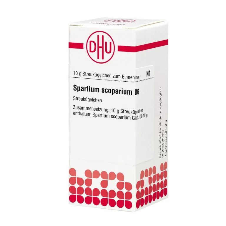 DHU Spartium scoparium D6 Globuli, 10 g Globuli