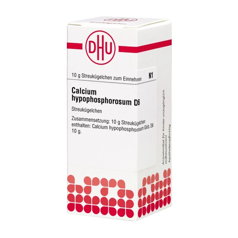 DHU Calcium hypophosphorosum D6 Globuli, 10 g Globuli
