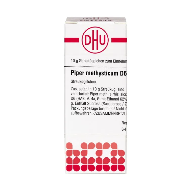 DHU Piper methysticum D6 Globuli, 10 g Globuli