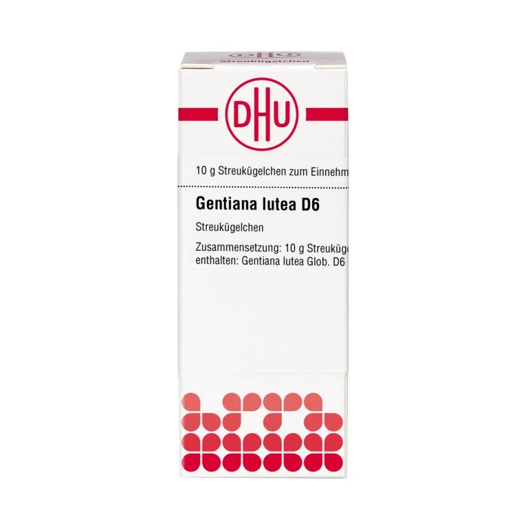 DHU Gentiana lutea D6 Globuli, 10 g Globuli