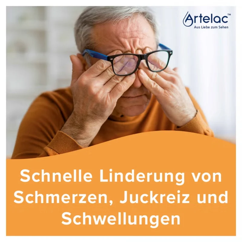 Artelac Augenlidhelfer bei Beschwerden der Augenlider, 15 g Salbe