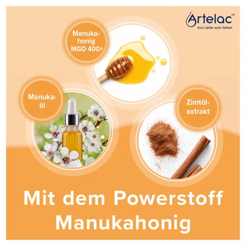Artelac Augenlidhelfer bei Beschwerden der Augenlider, 15 g Salbe