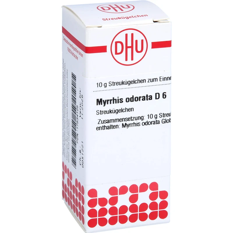 Myrrhis odorata D6 DHU Globuli, 10 g GLO
