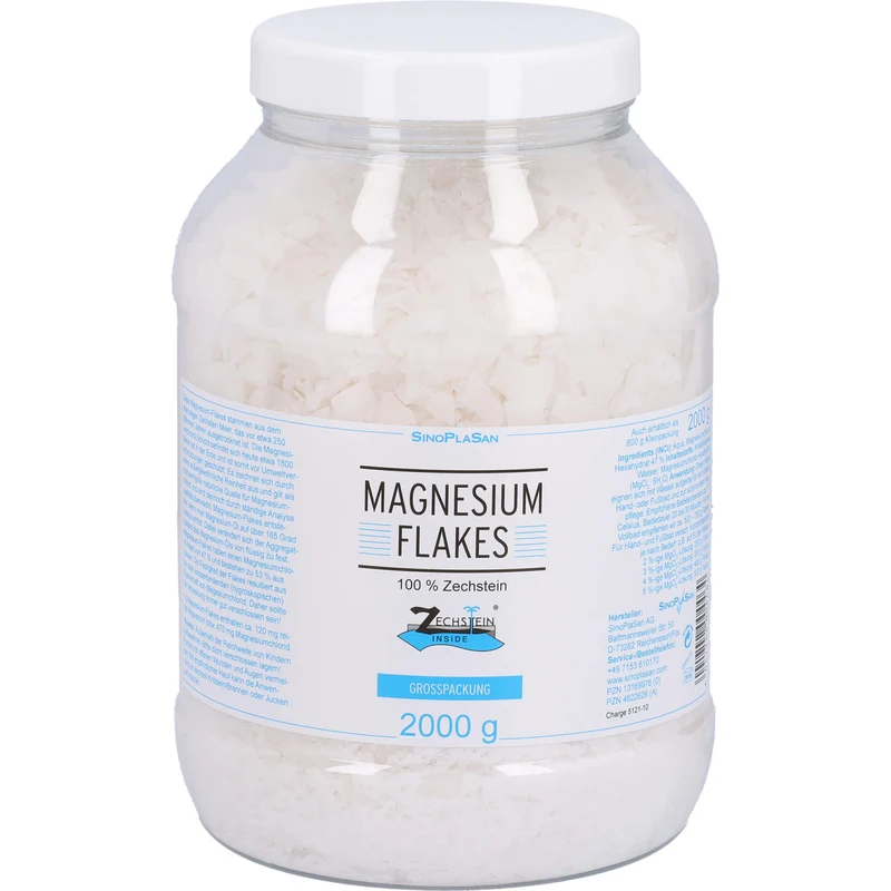 Magnesium-Flakes 100% Zechstein, 2000 g BAD