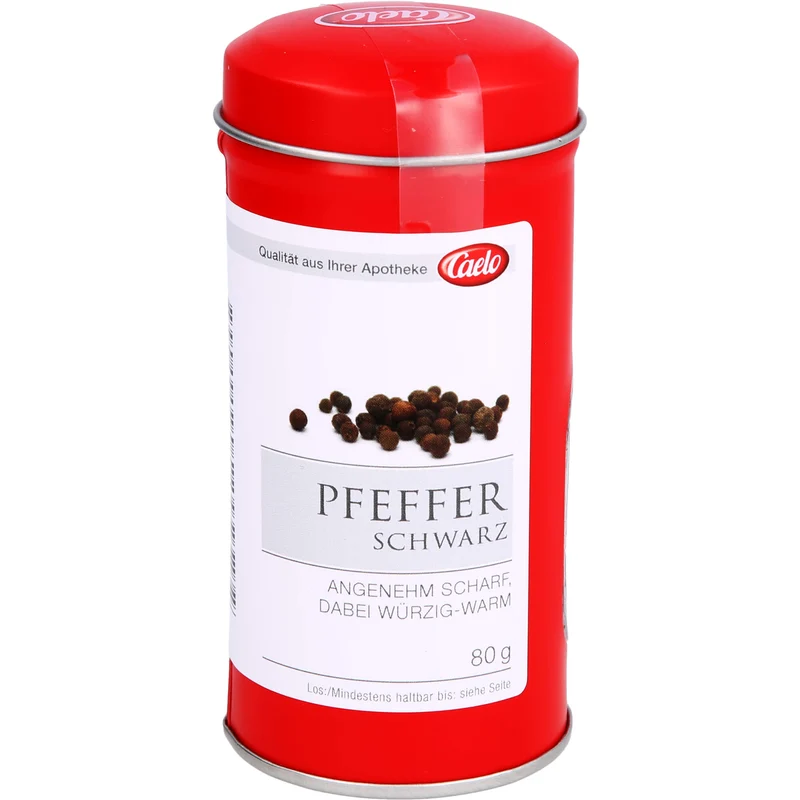 Peffer schwarz ganz Blechdose Caelo HV-Packung, 80 g
