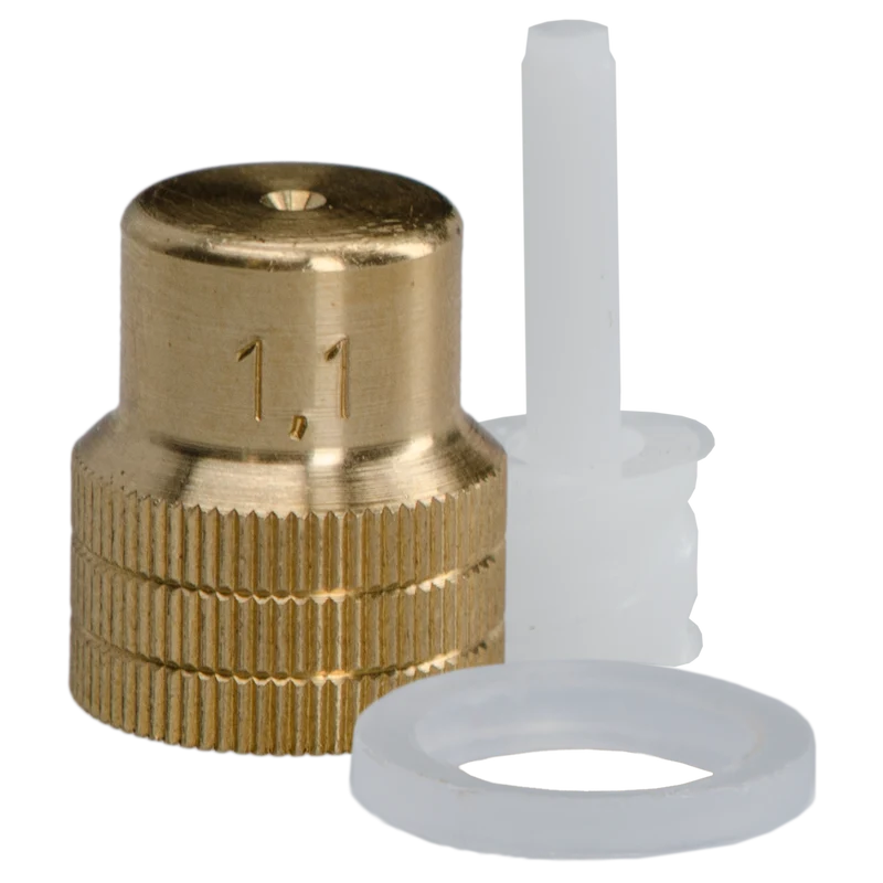 Mesto Spuitdop 1,1 mm met Wervel