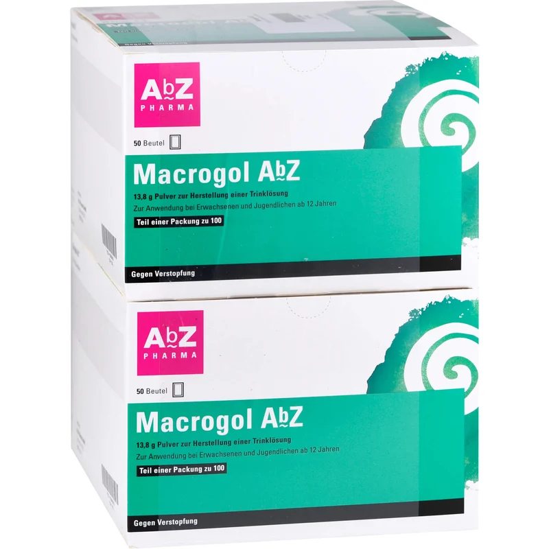 Macrogol AbZ Pulver zur Herstellung einer Lösung zum Einnehmen, 100 St PLE