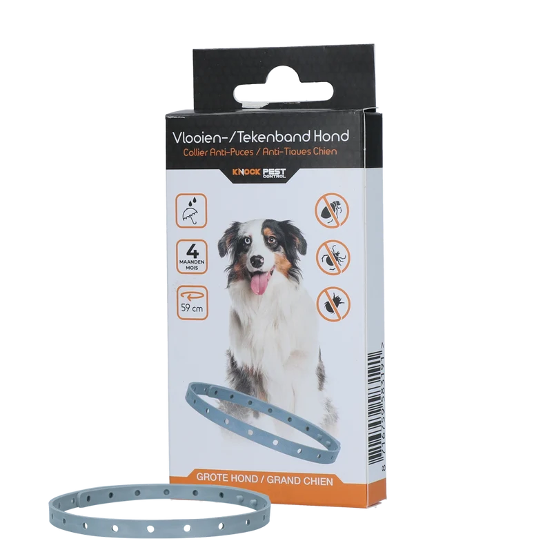 Knock Pest Vlooien/Tekenband Hond