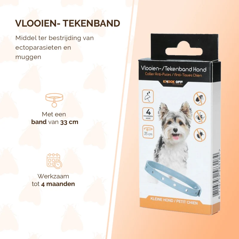 Knock Pest Vlooien/Tekenband Hond