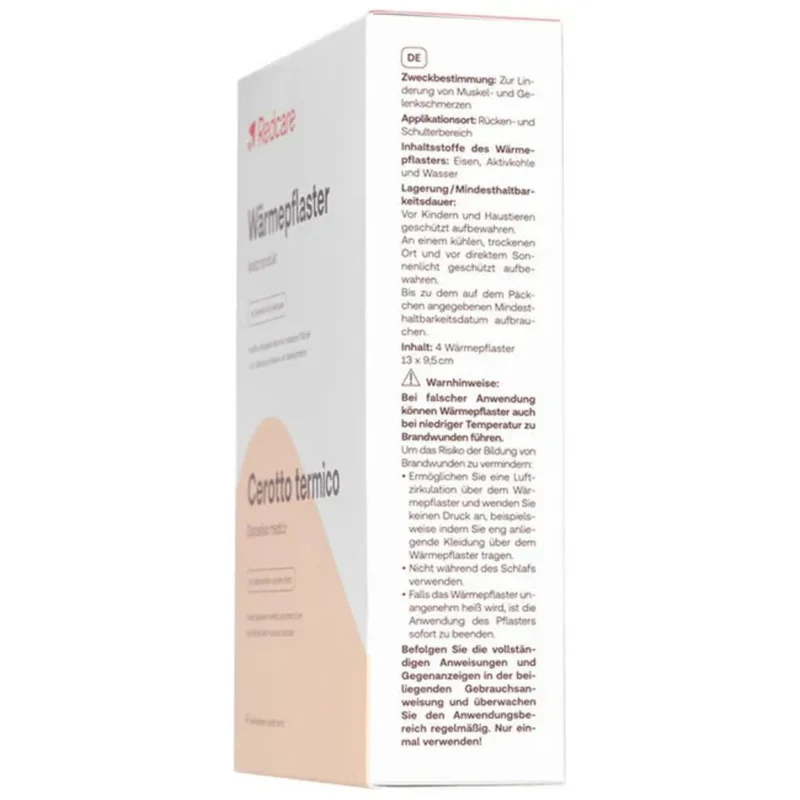 Redcare Wärmepflaster, 4 St. Pflaster