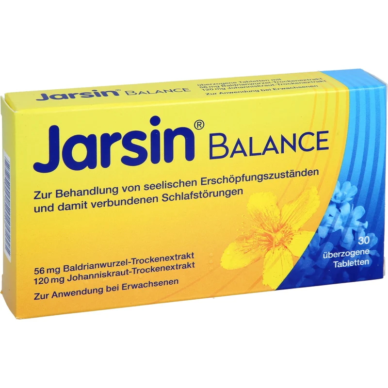 Jarsin Balance bei seelischen Erschöpfungszuständen, 30 St. Tabletten