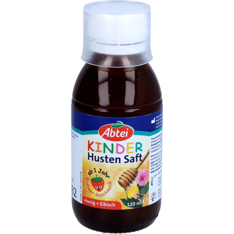 ABTEI Kinder Husten Saft Eibisch und Honig, 120 ml SIR
