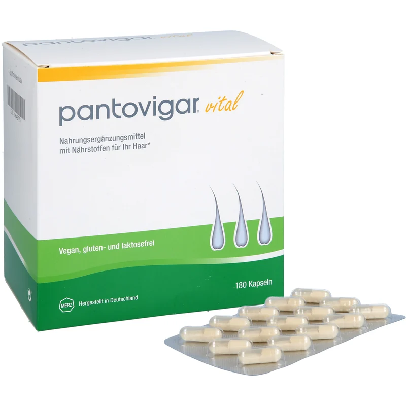 Pantovigar Vital Kap Haare, 180 St KAP