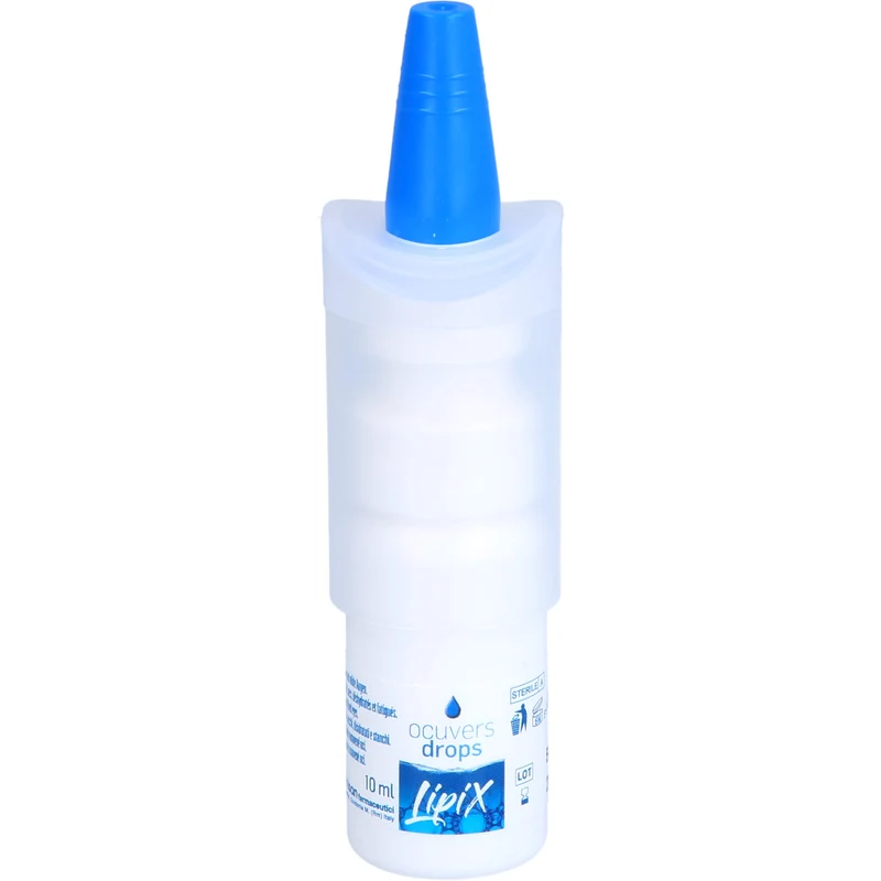 Ocuvers drops LipiX Augentropfen für empfindliche, trockene, dehydrierte und müde Augen, 10 ml Tropfen