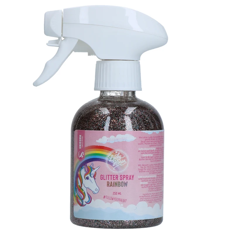 Lucky Horse Unicorn Glitterspray
