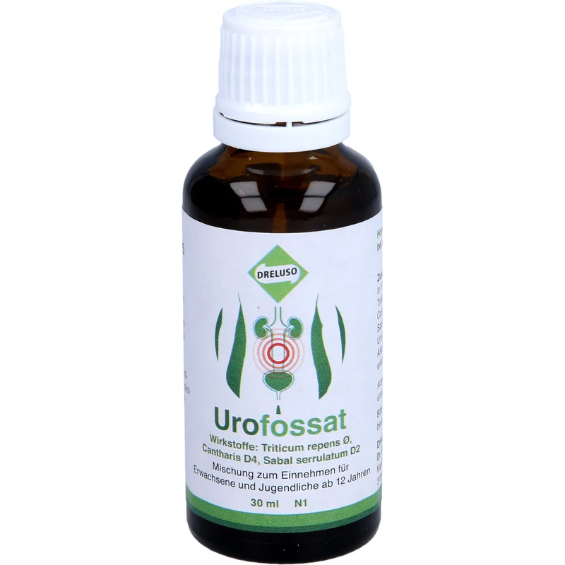 DRELUSO Urofossat Tropfen bei Erkrankungen der Harnorgane, 30 ml Lösung
