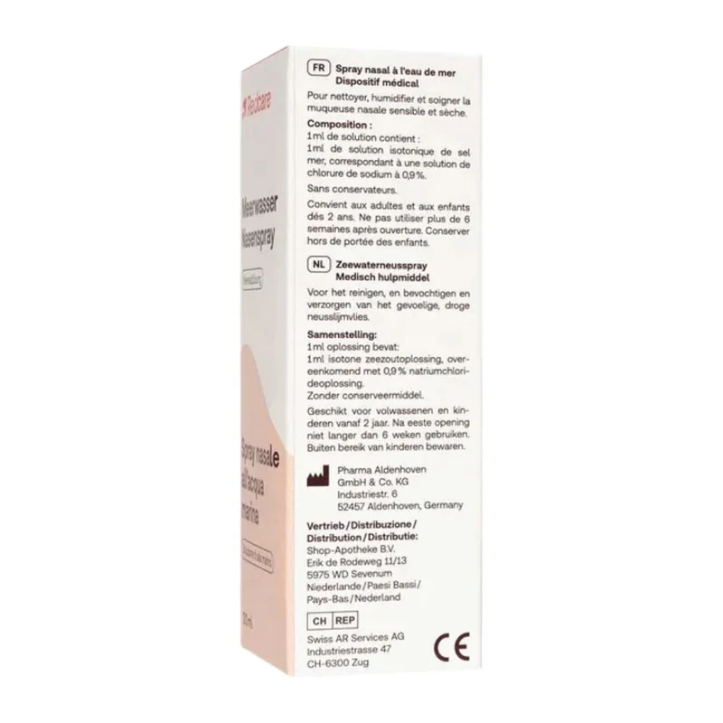 Redcare Meerwasser Nasenspray, 20 ml Lösung