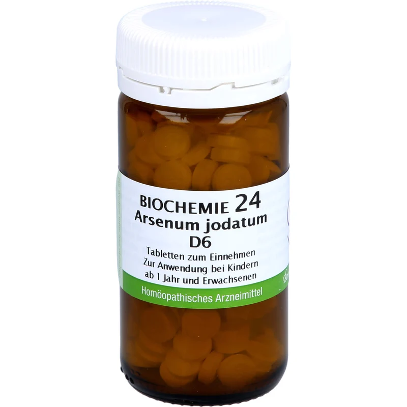 Biochemie 24 Arsenum jodatum Bombastus D6 Tbl., 200 St TAB